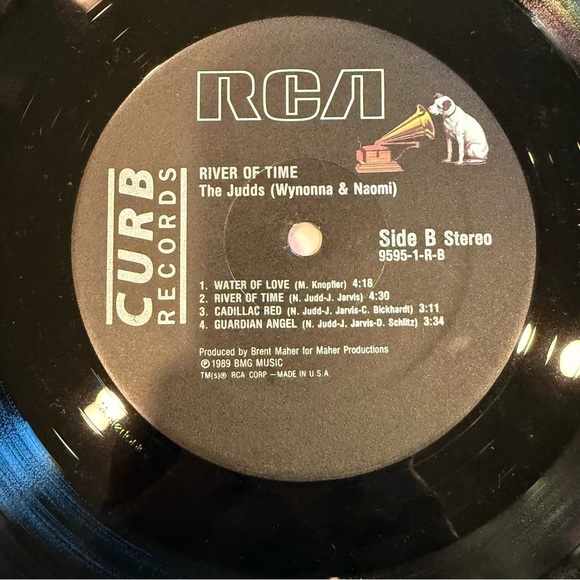 The Judds Vinyl Record - Heart of the Storm - Black and White - Picture 7 of 7